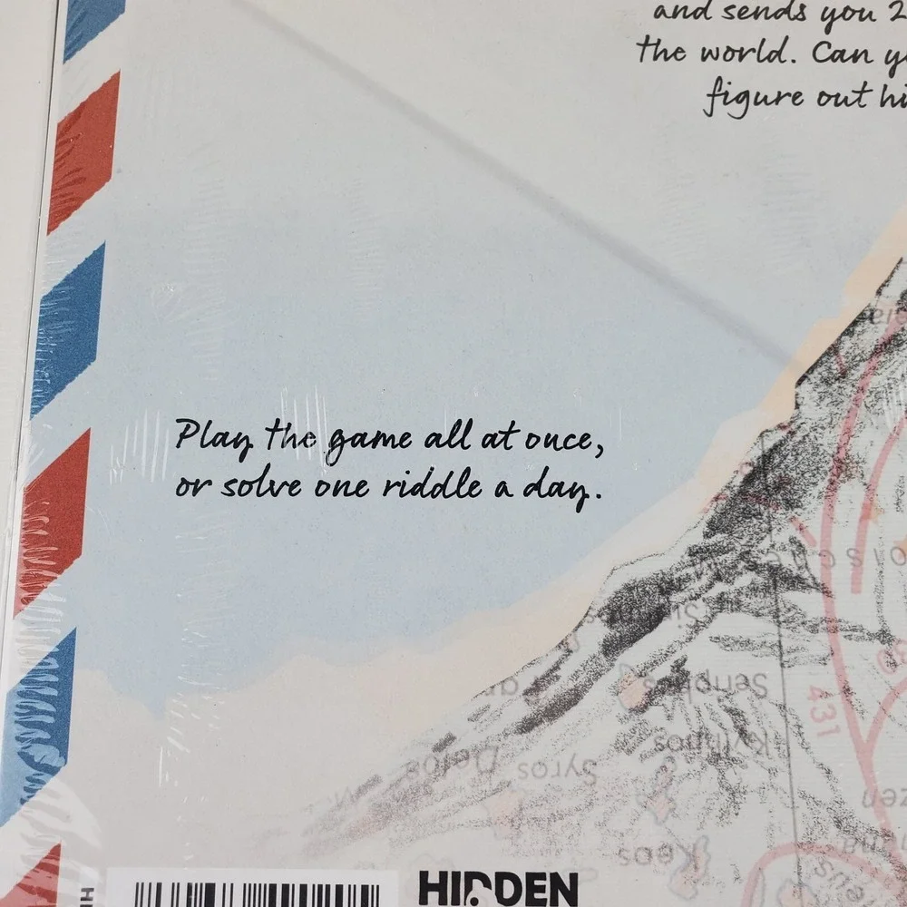 Professor Charlie's World Tour 24 Mysterious Letters‎ Hidden Games BRAND NEW!!